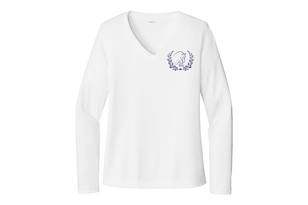 Under Contract Women's Sport-Tek PosiCharge Competitor Long Sleeve V-Neck