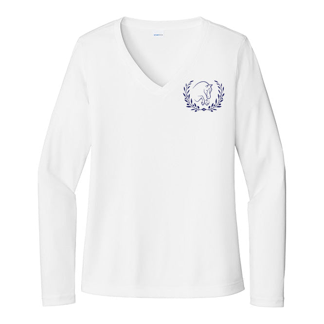 Under Contract Women's Sport-Tek PosiCharge Competitor Long Sleeve V-Neck
