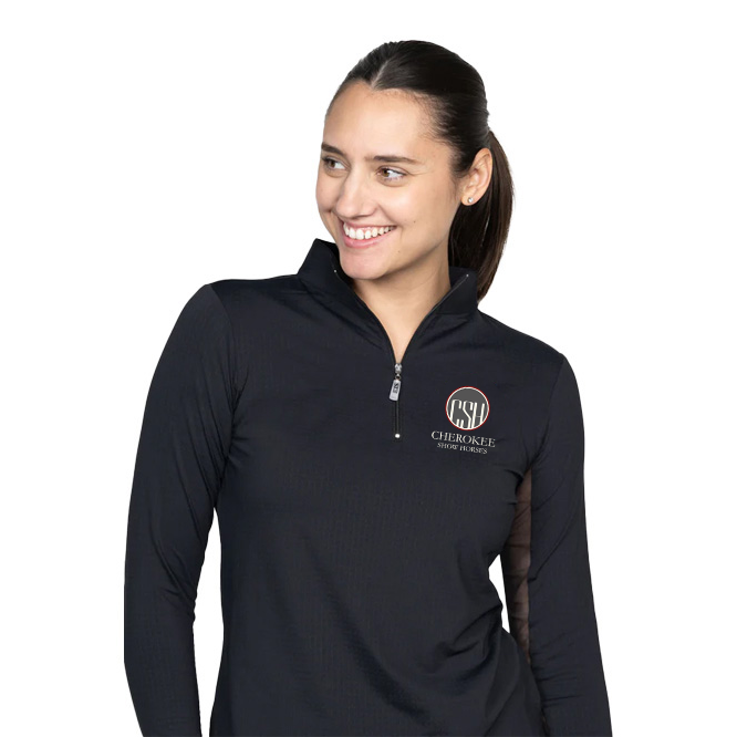 Cherokee Show Horses Women's EIS COOL Sun Shirt