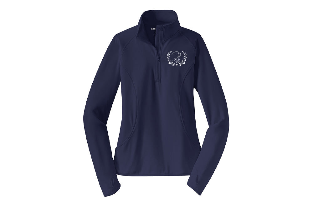 Under Contract Women's Sport-Tek Stretch 1/4 Zip Pullover
