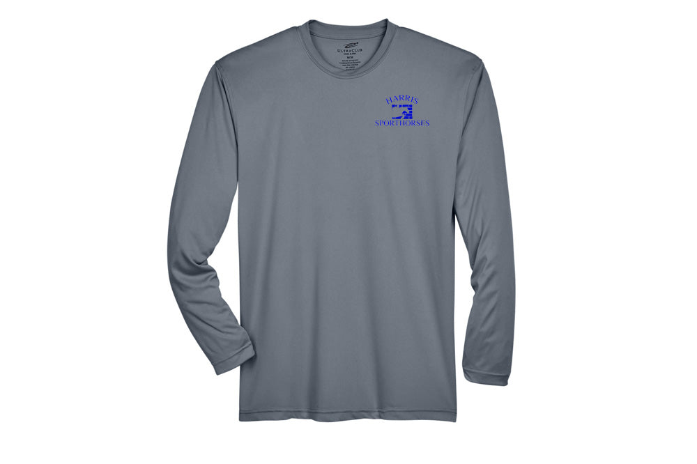 Harris Sporthorses Men's Cool & Dry Sport Performance Long Sleeve