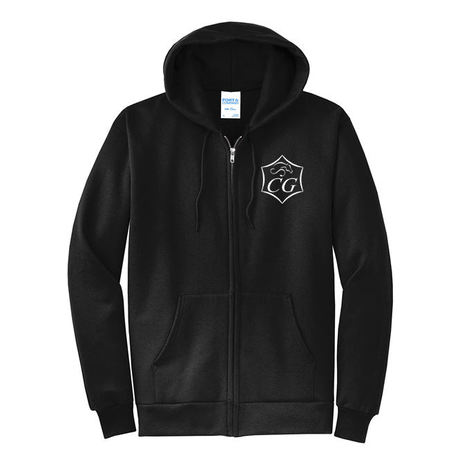 Men's Port & Company Core Fleece Full-Zip Hoodie