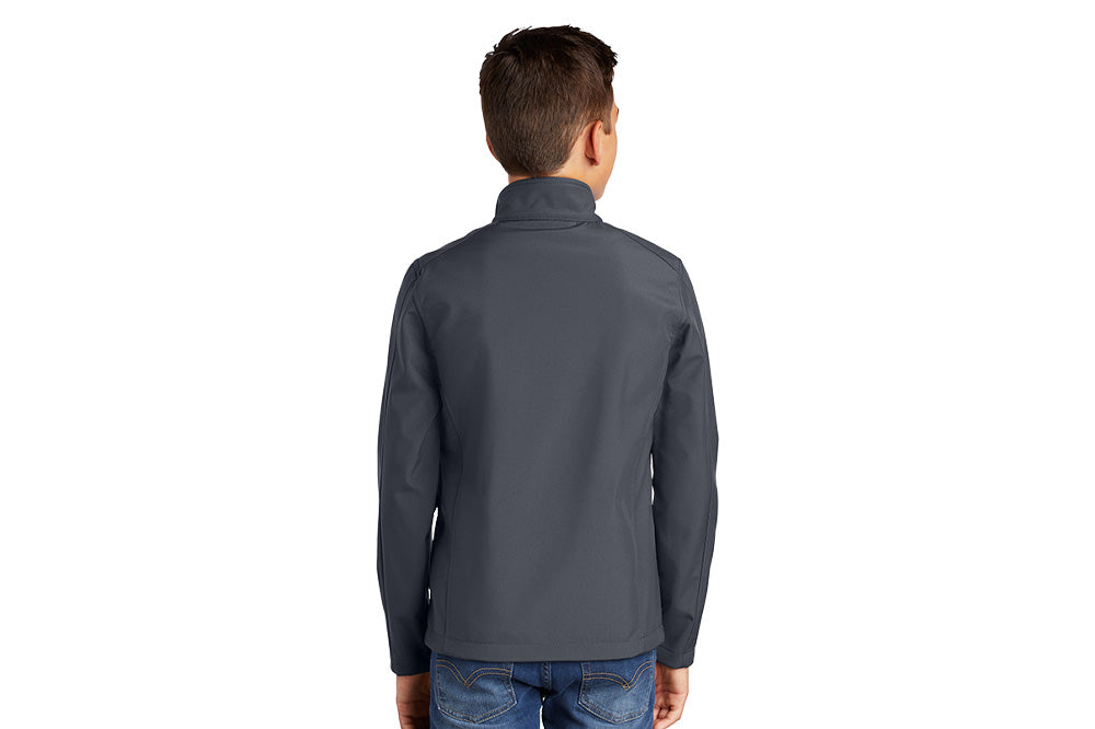 Silver Mesquite Equestrian Youth Port Authority Core Soft Shell Jacket