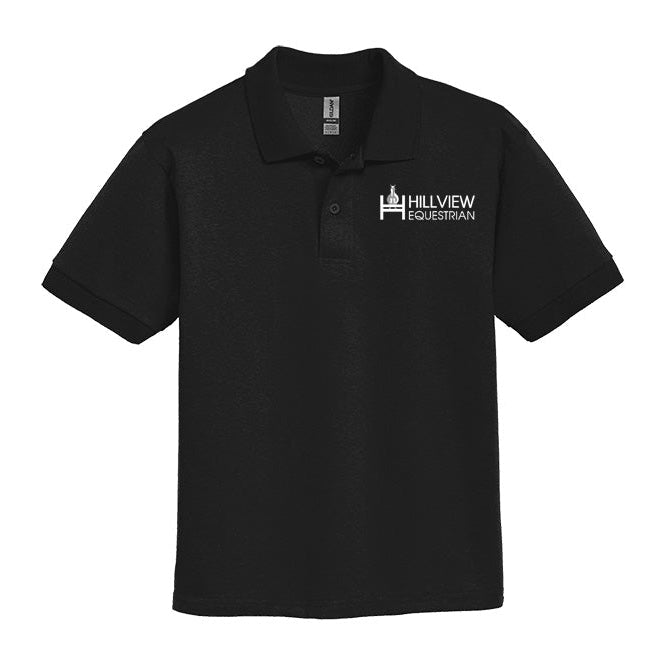 Hillview Youth Jersey Knit Sport Polo