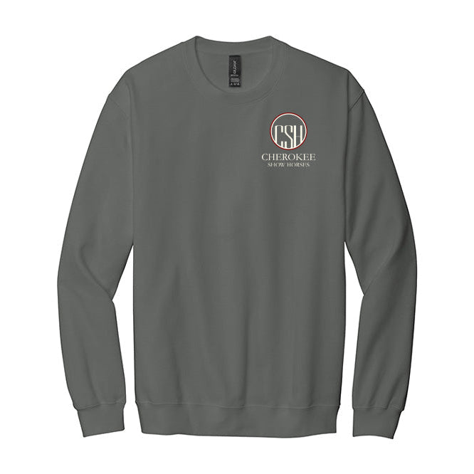 Cherokee Show Horses Unisex Softstyle Crewneck Sweatshirt