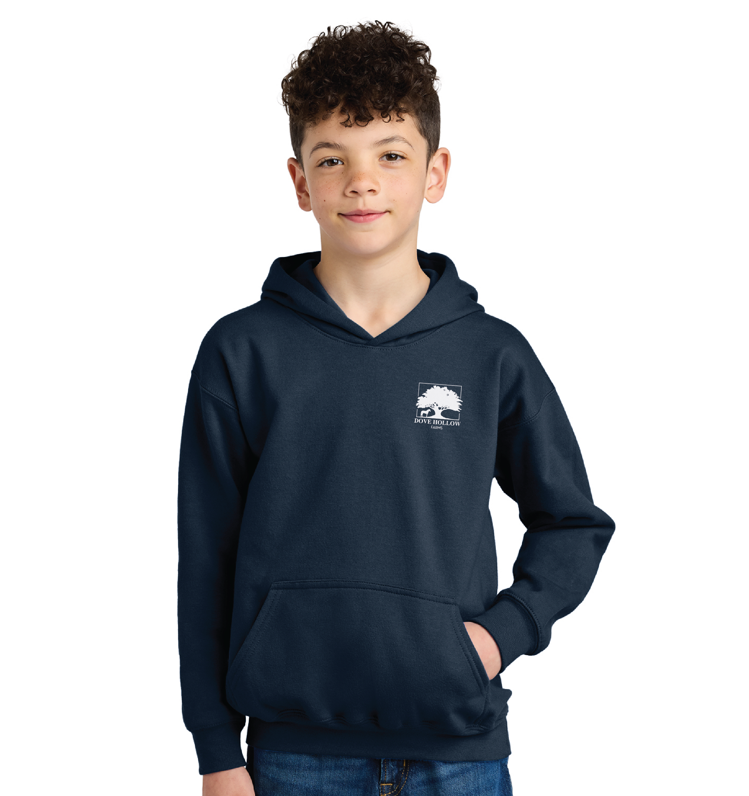 Dove Hollow Farms Youth Softstyle Pullover Fleece Hoodie