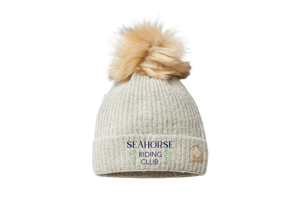 Seahorse Riding Club Columbia Winter Pom Beanie