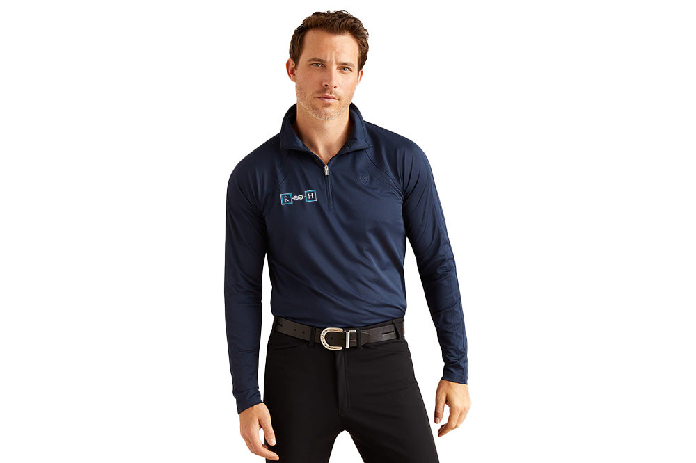 Riffle Hitch Men's Ariat Sunstopper 1/4 Zip Baselayer