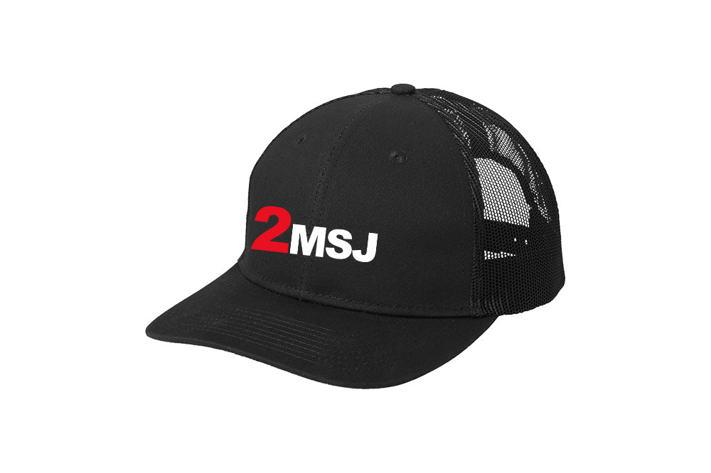 2 Mutch Port Authority Snapback Trucker Cap