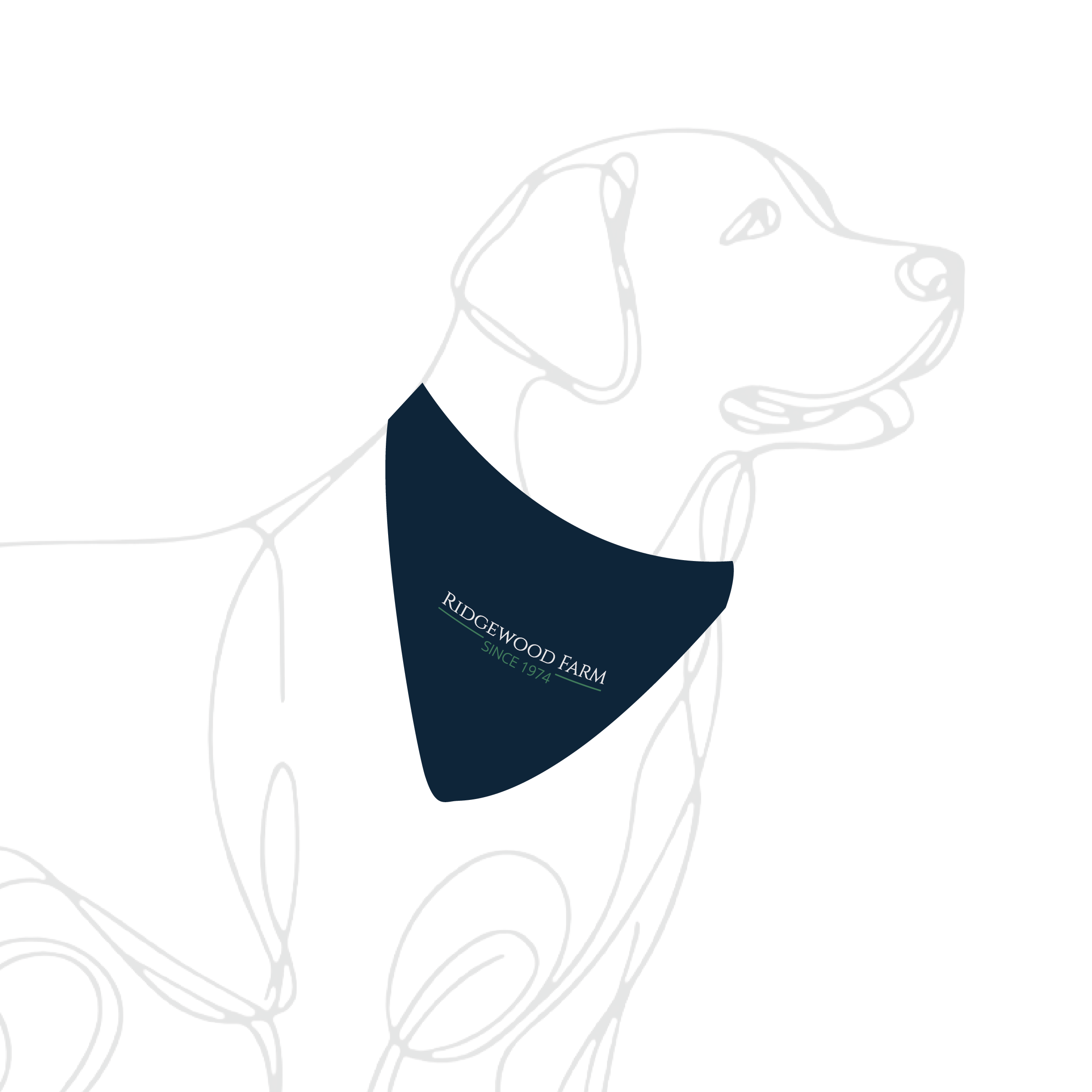 Ridgewood Farm Dog Bandana