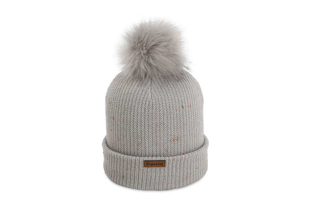 McIver Equestrian Imperial Pom Cuffed Beanie