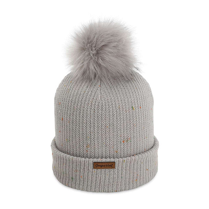 McIver Equestrian Imperial Pom Cuffed Beanie
