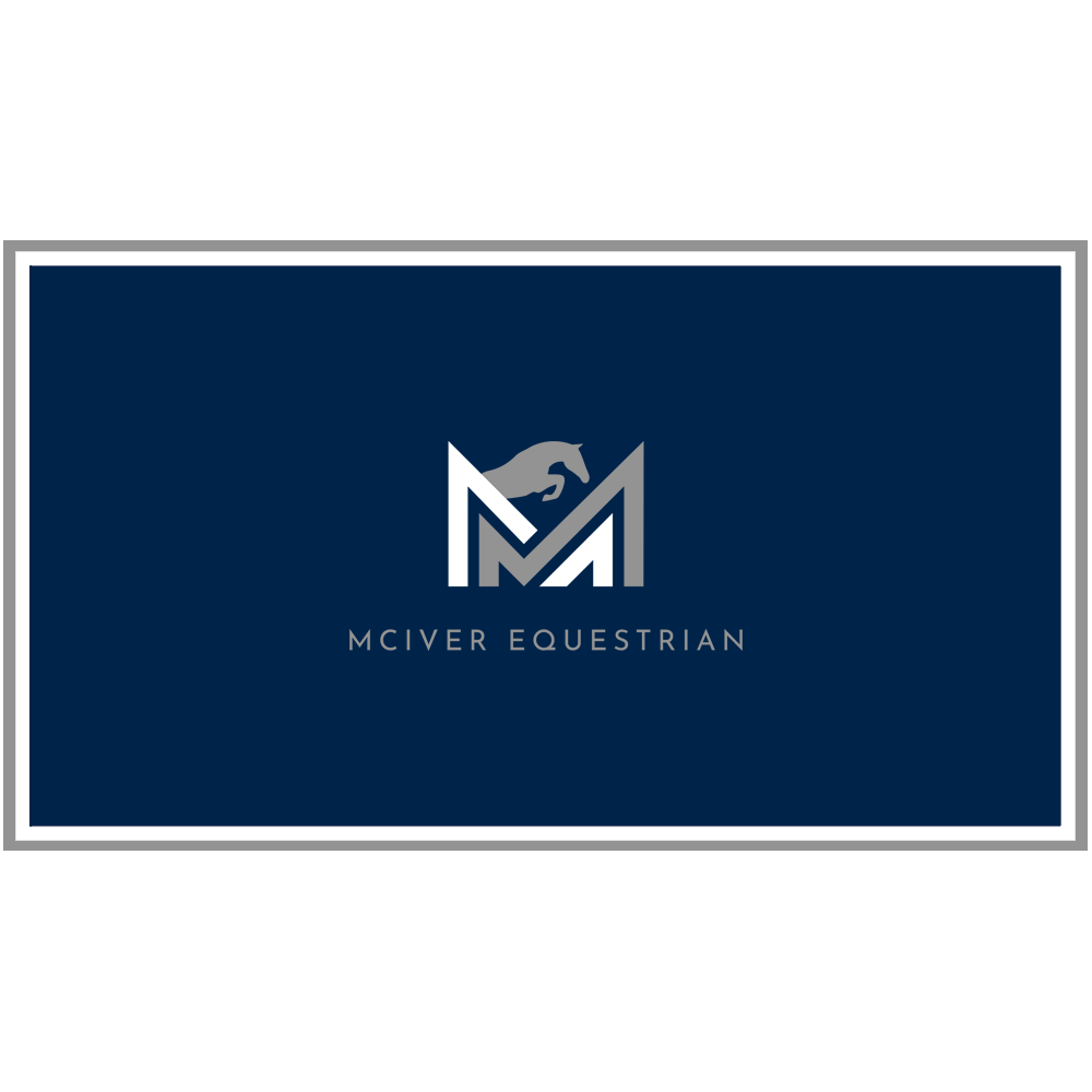 McIver Equestrian Custom Stall Guard with Piping