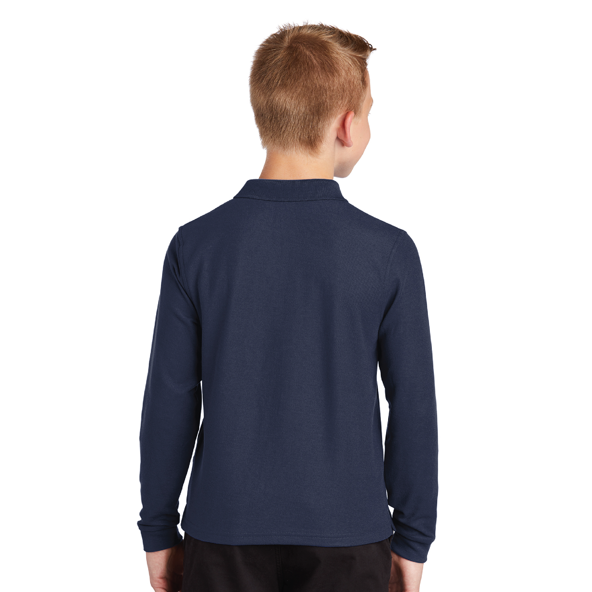 Westwind IEA Youth Port Authority Long Sleeve Silk Touch Polo