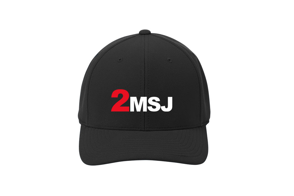 2 Mutch Port Authority Cool & Dry Pique Cap - Short Logo