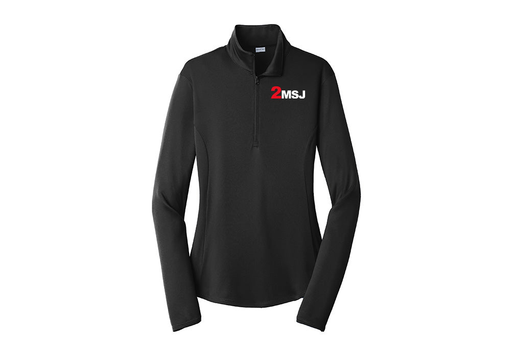 2 Mutch Women's Sport-Tek PosiCharge 1/4 Zip Sunshirt