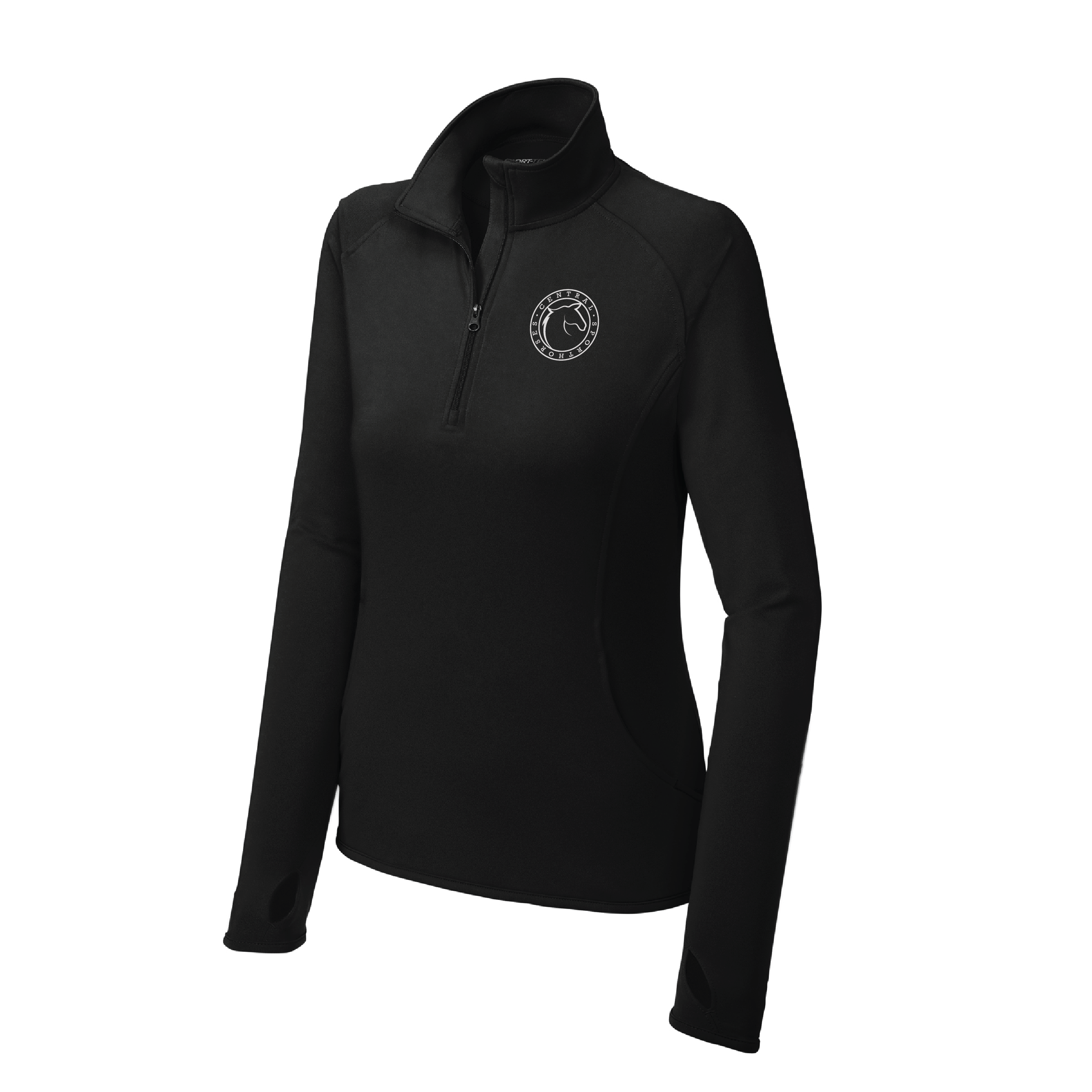 Central Sporthorses Women's Sport-Tek Stretch 1/4 Zip Pullover