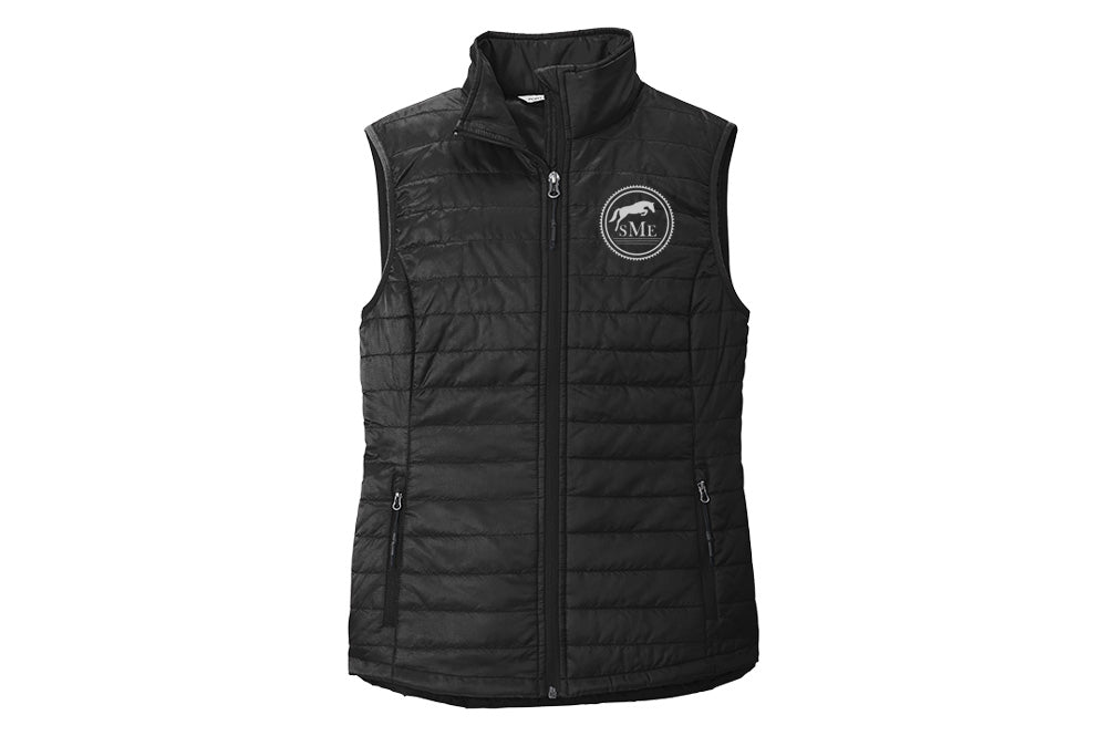 Silver Mesquite Equestrian Women's Port Authority Packable Puffy Vest