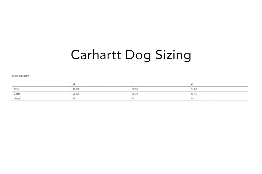 White Horses LLC Carhartt Dog Chore Coat