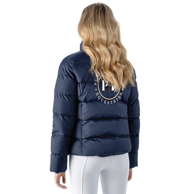 Women's Equiline EQESATEK Padded Blue Jacket