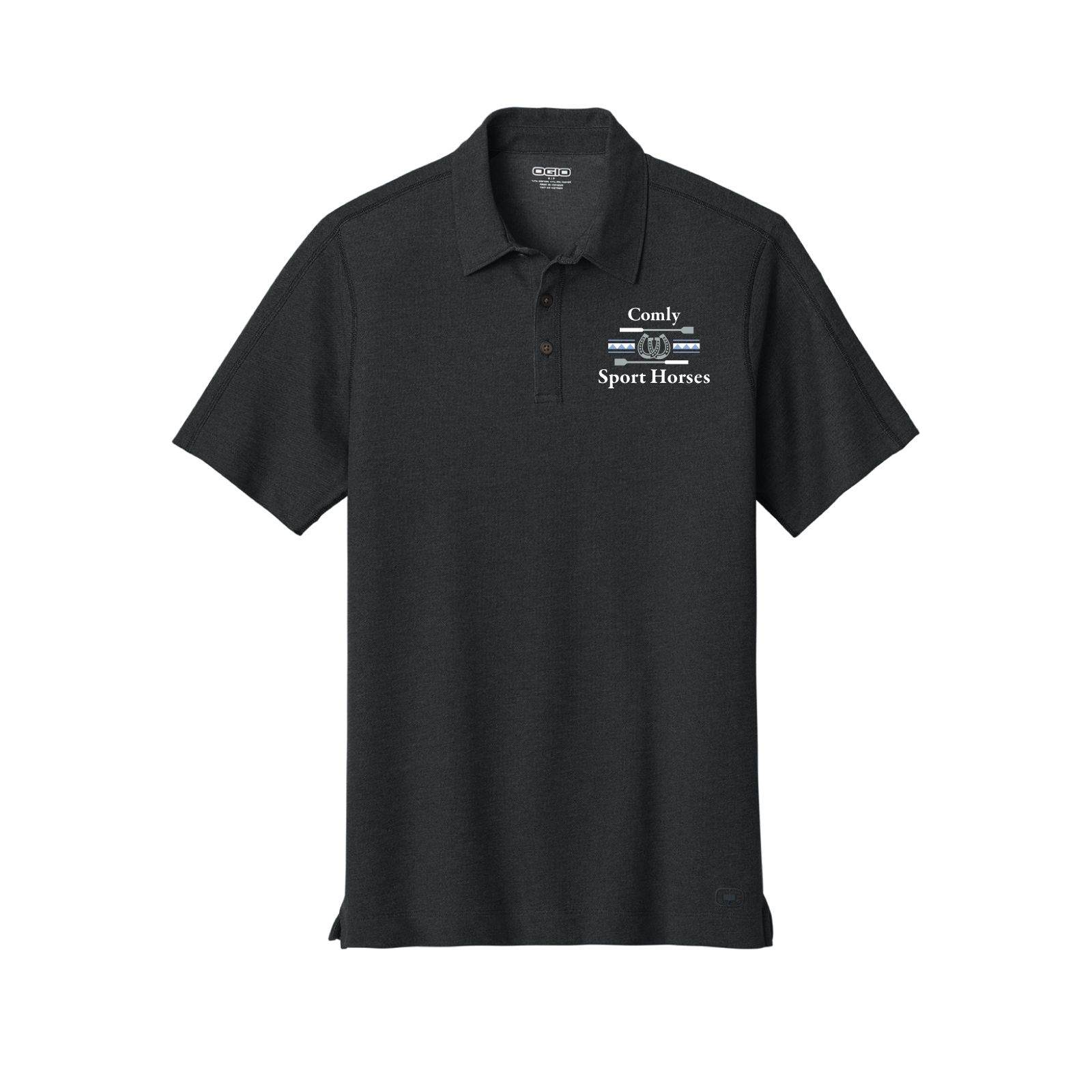 Comly Sport Horses Men's OGIO Onyx Short Sleeve Polo