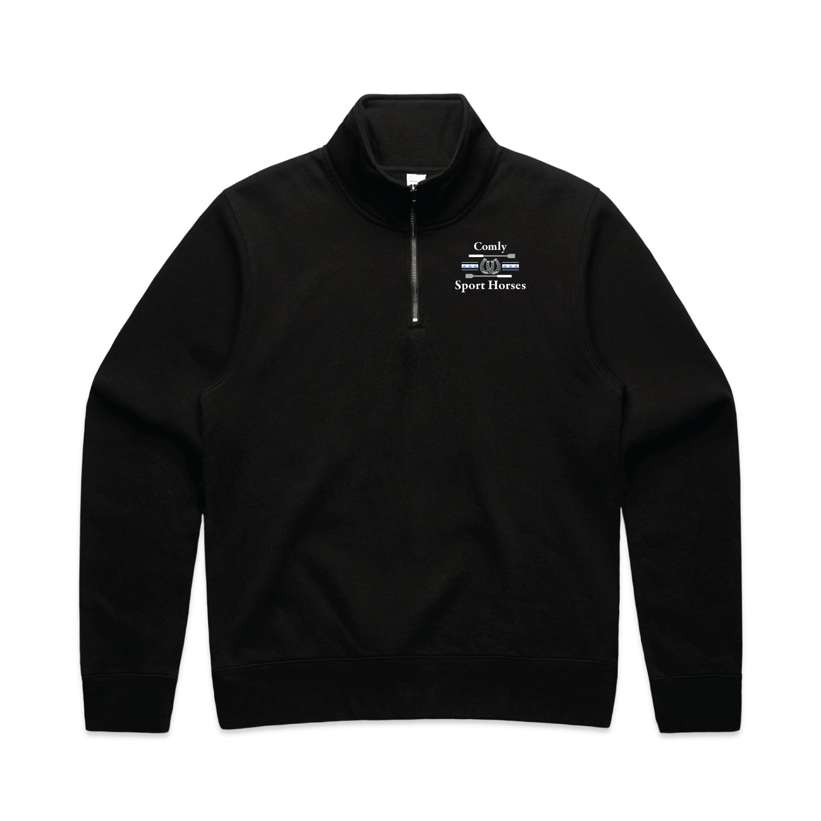 Comly Sport Horses Women's AS Colour Stencil Half Zip Crew