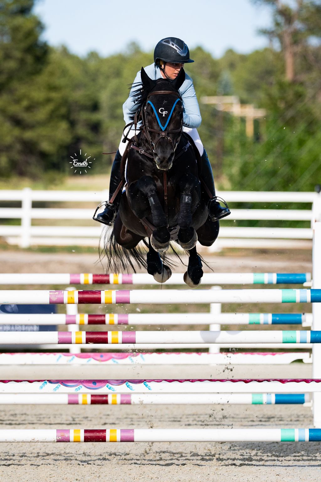 Coventry Farms Talisman Tie-Down Jumping Bonnet