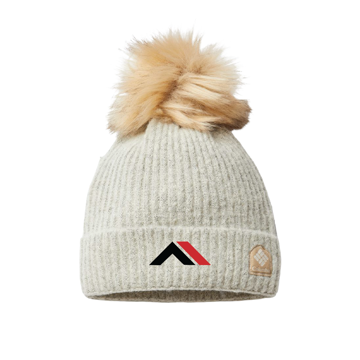 Amara Equestrian Columbia Winter Blur II Pom Beanie
