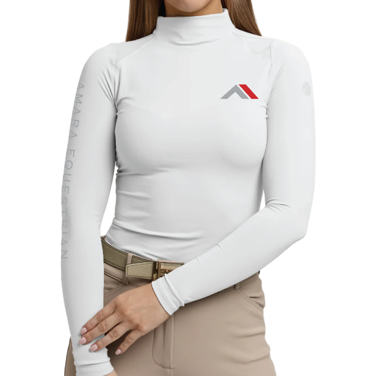 Amara Equestrian Women's TKEQ 'Chloe' High Collar Technical Top