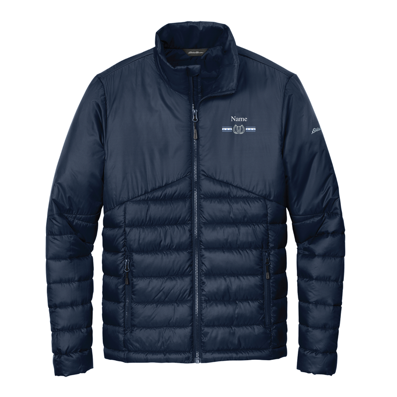 Comly Sport Horses Men's Eddie Bauer Quilted Puffy Jacket