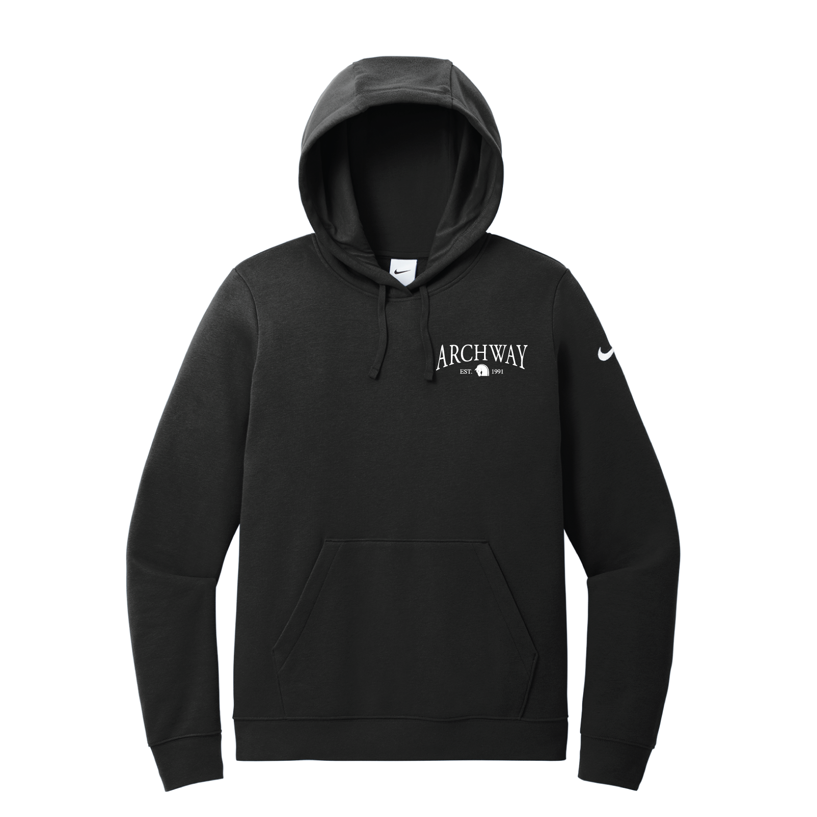 Archway Women's Nike Club Fleece Pullover Hooded Sweatshirt