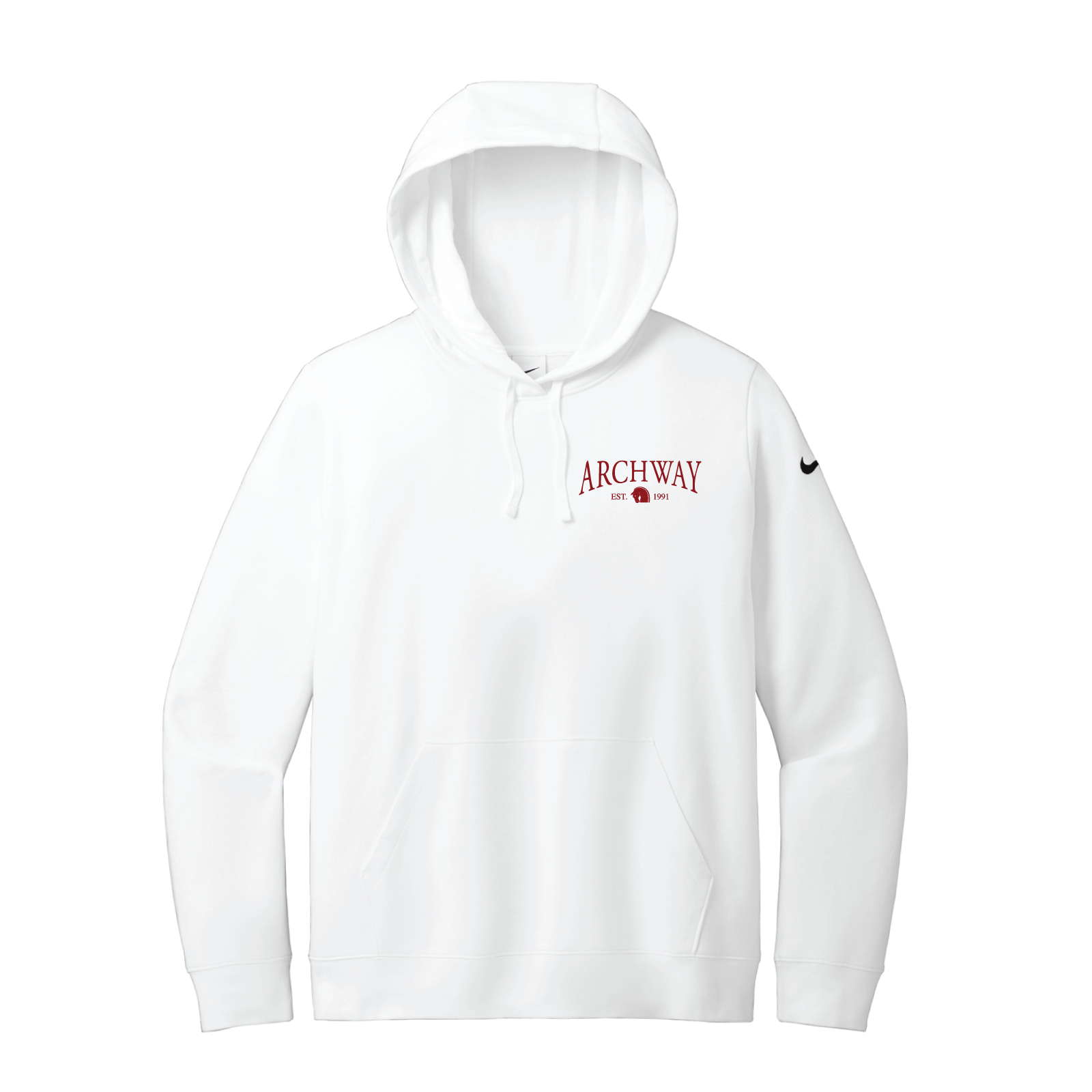 Archway Women's Nike Club Fleece Pullover Hooded Sweatshirt