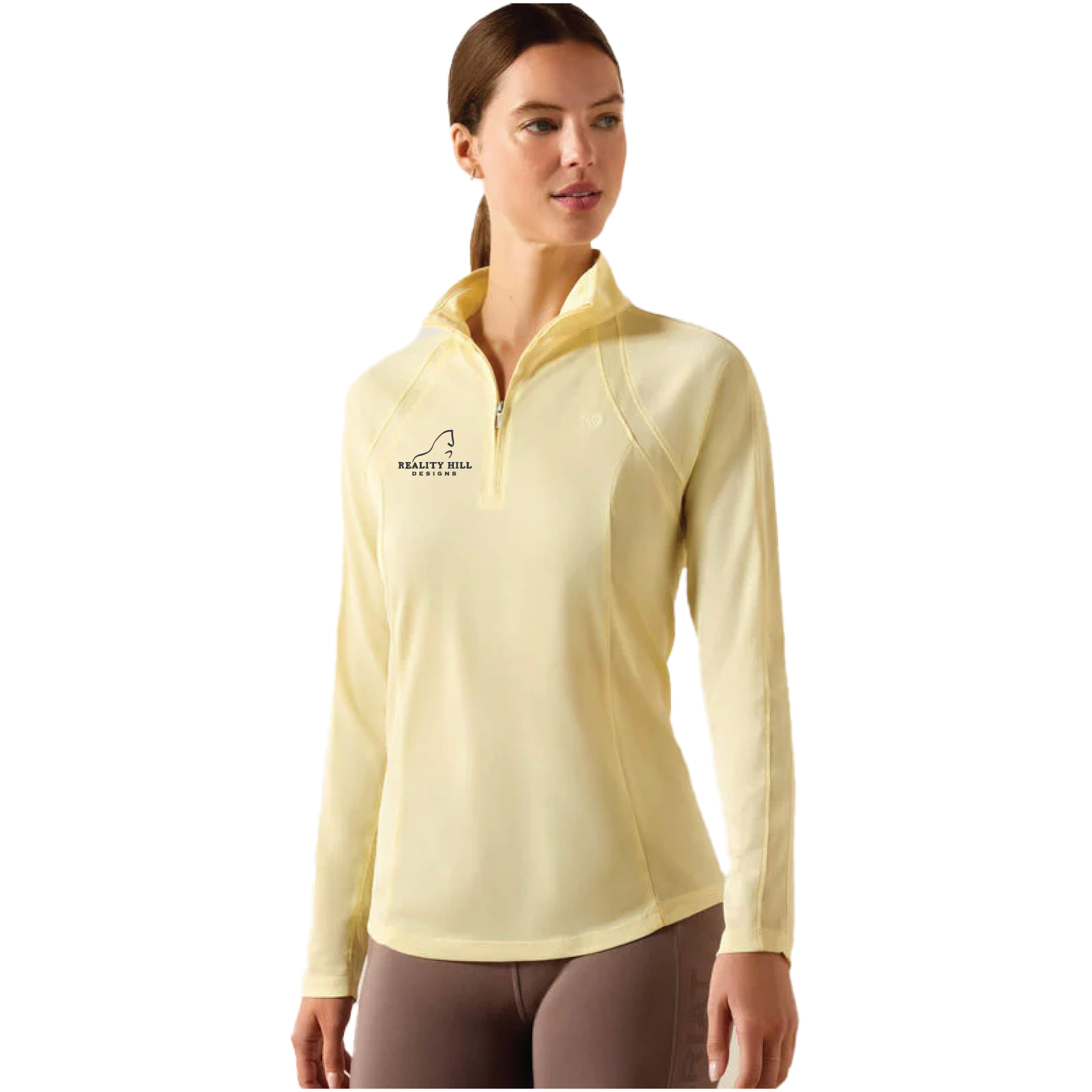 Women's Ariat Sunstopper 1/4 Zip Baselayer