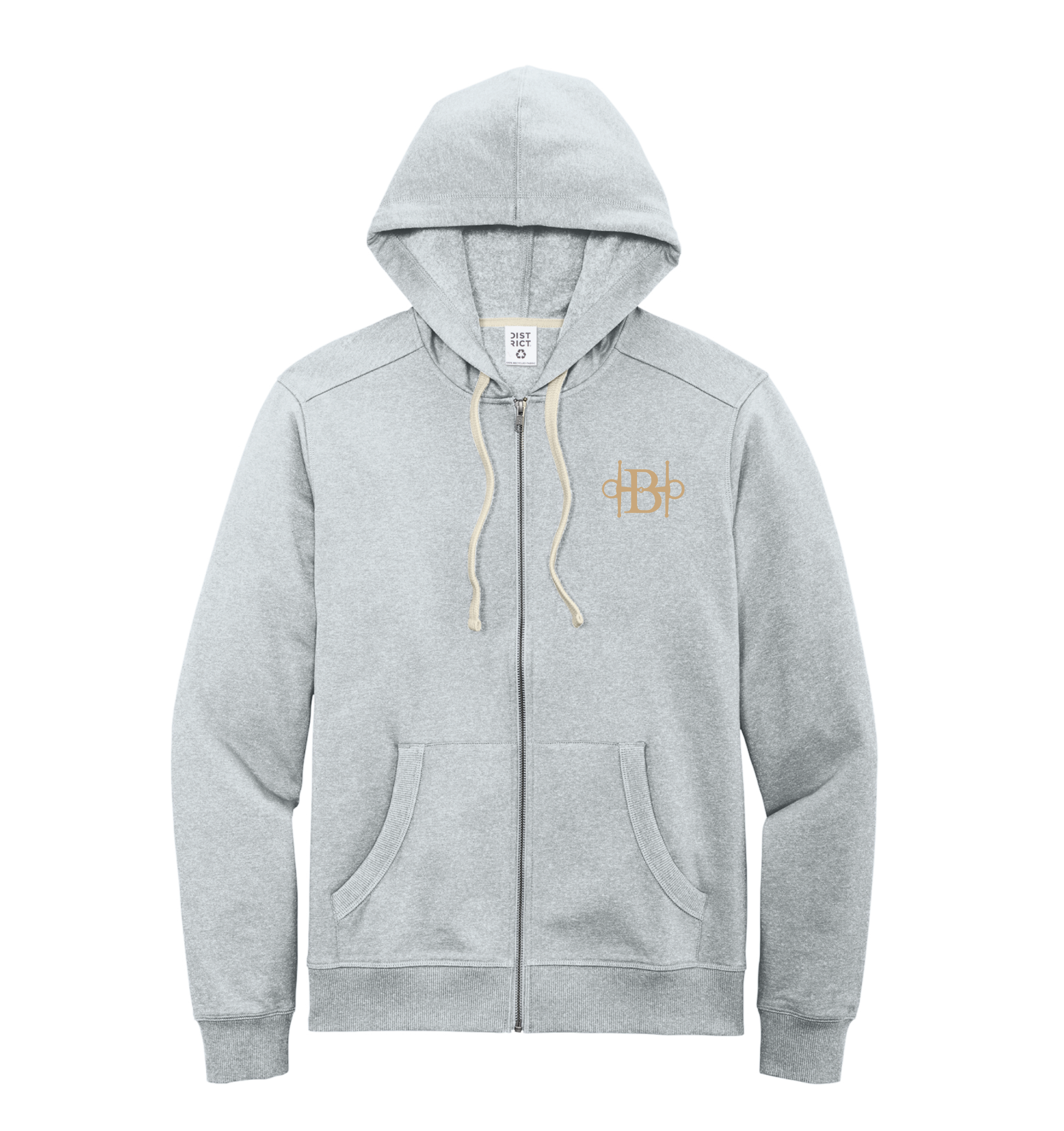 Bristlecone Equestrian Unisex District Full Zip Hoodie