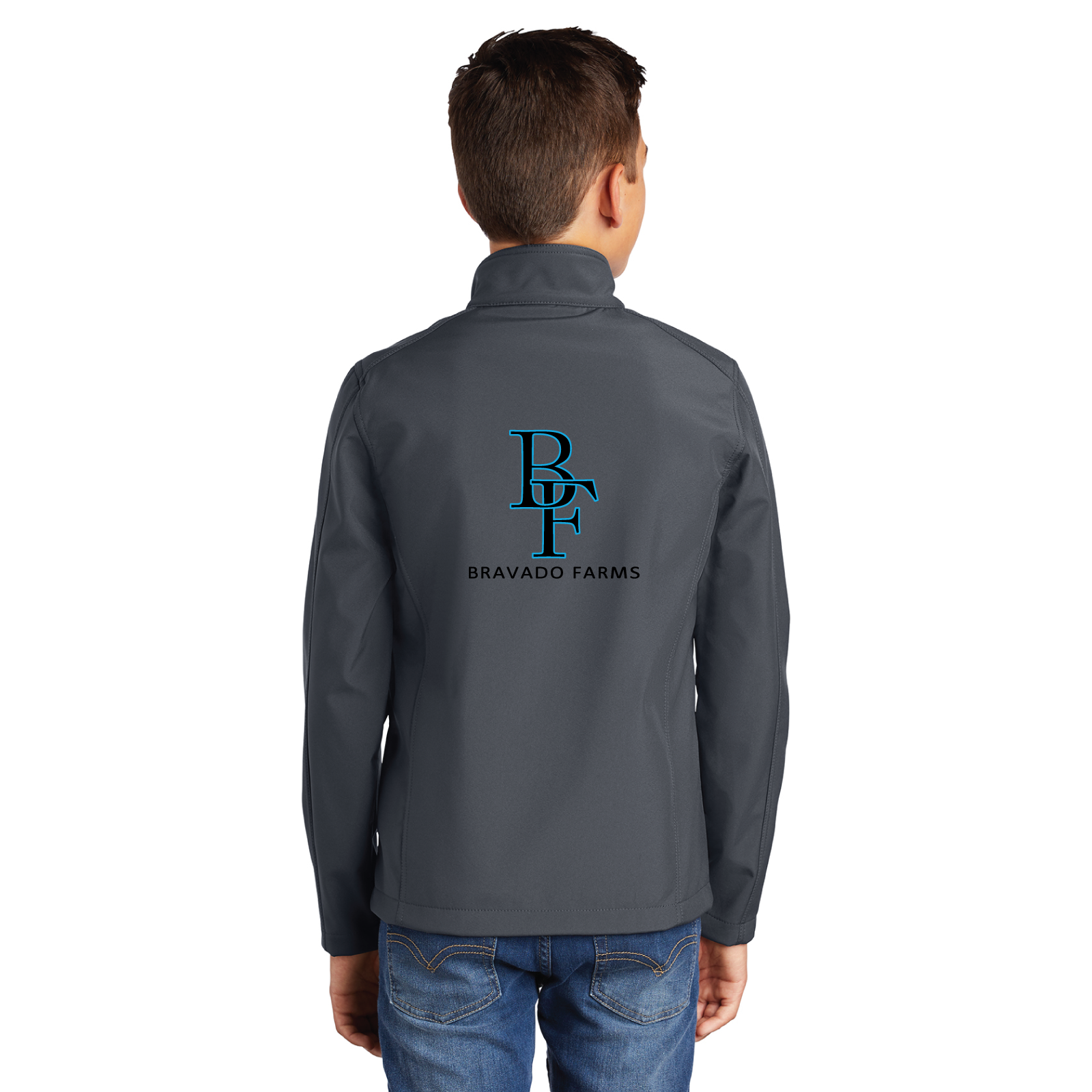 Bravado Farms Youth Port Authority Core Soft Shell Jacket
