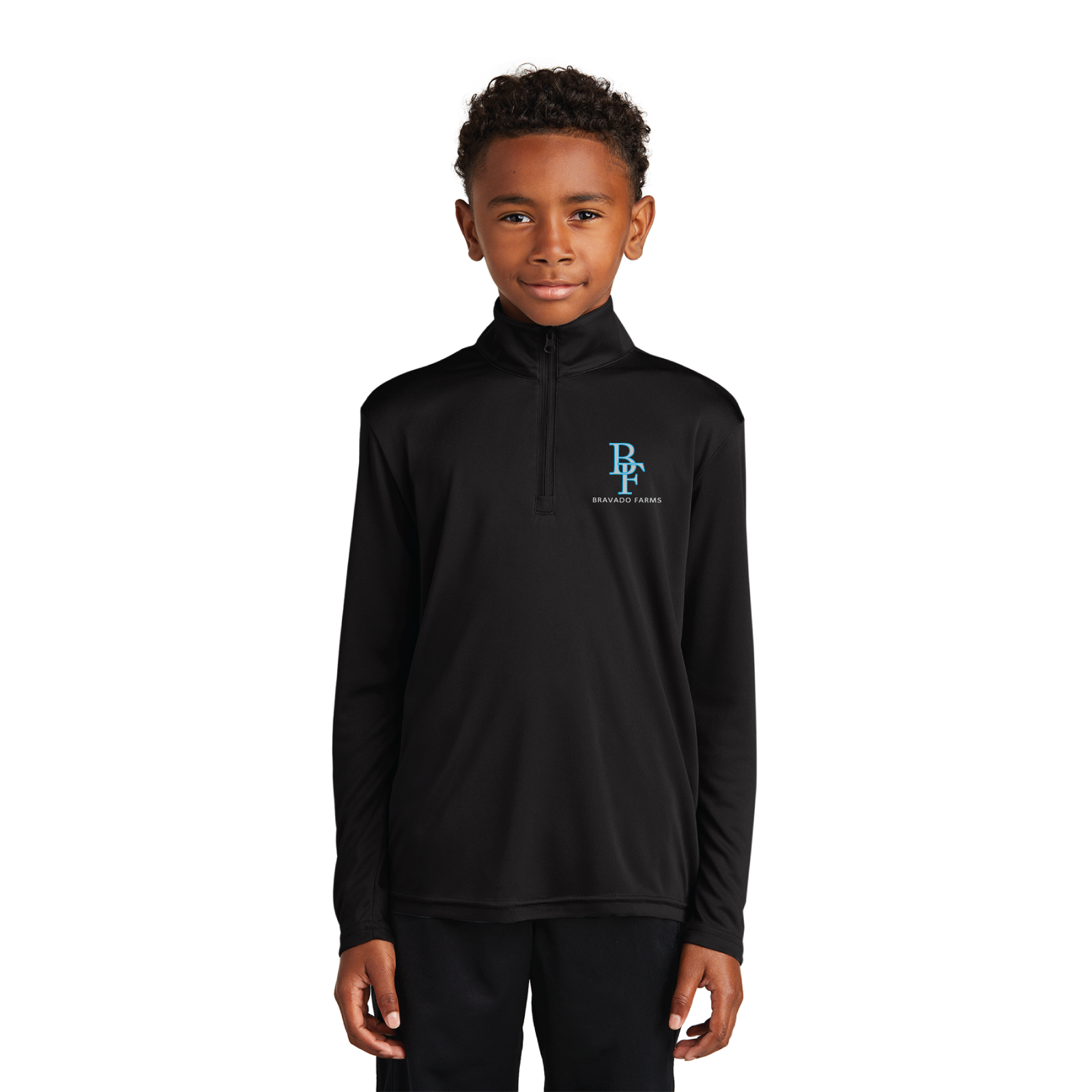 Bravado Farms Youth Sport-Tek PosiCharge Competitor 1/4 Zip