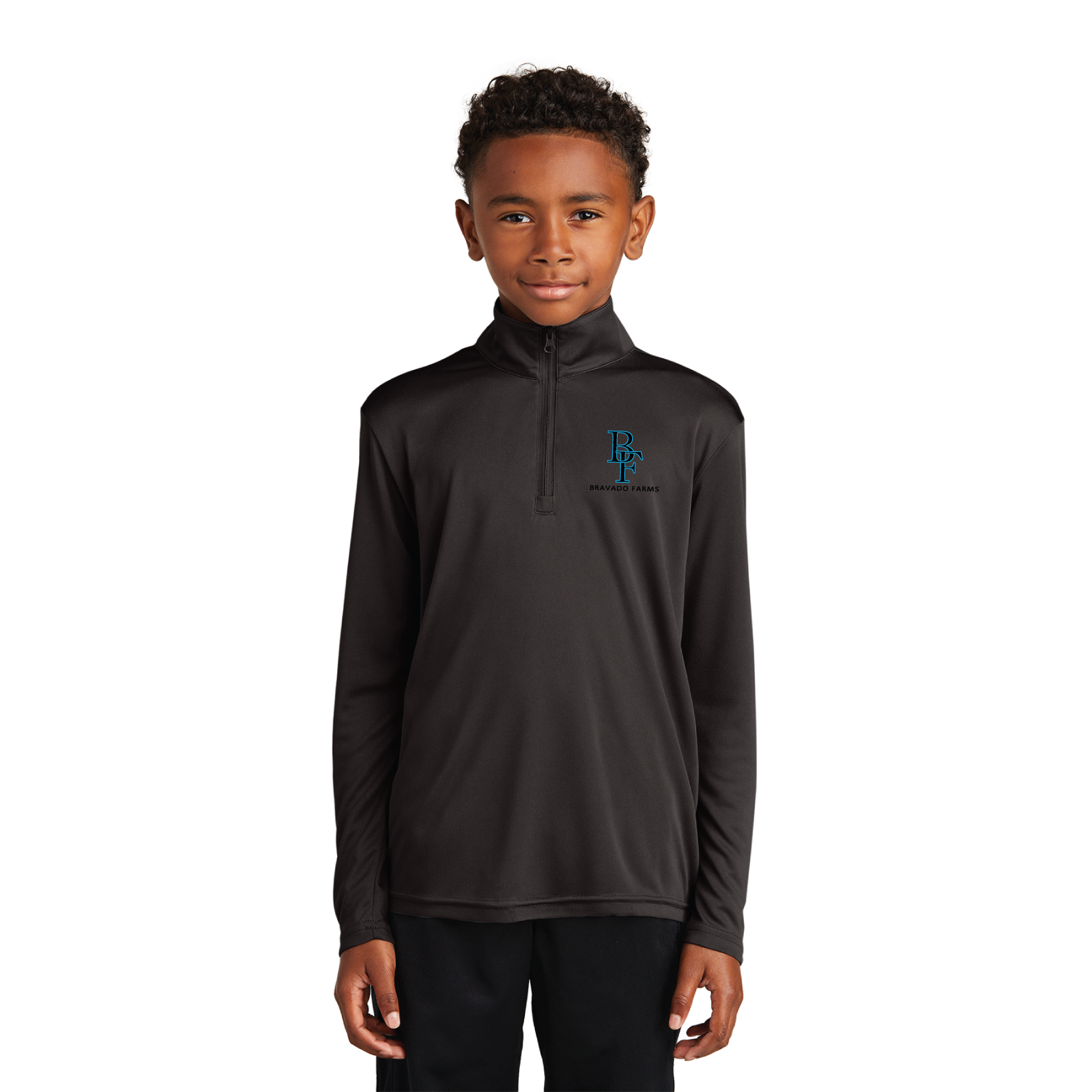 Bravado Farms Youth Sport-Tek PosiCharge Competitor 1/4 Zip