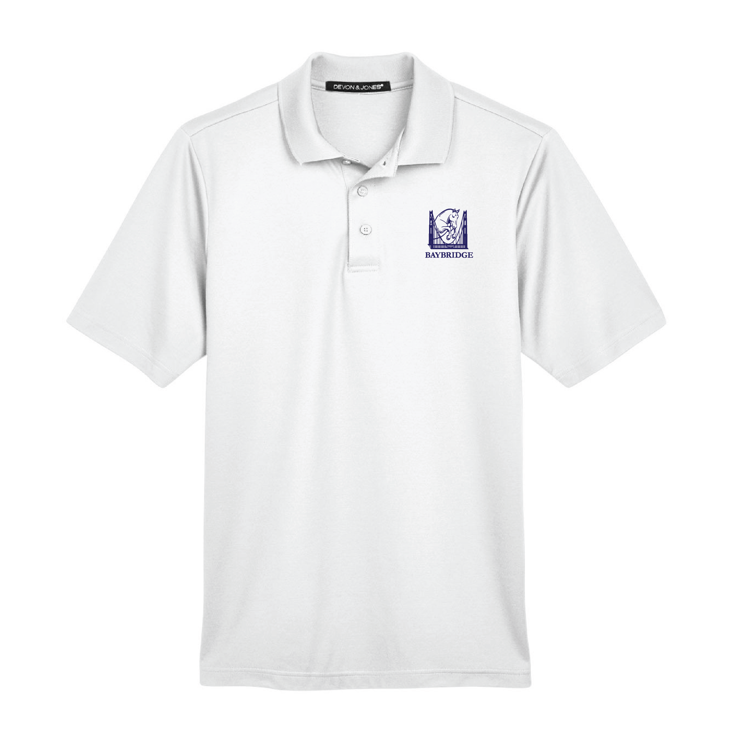 Baybridge Hunter Jumpers Men's Devon & Jones Performance Polo