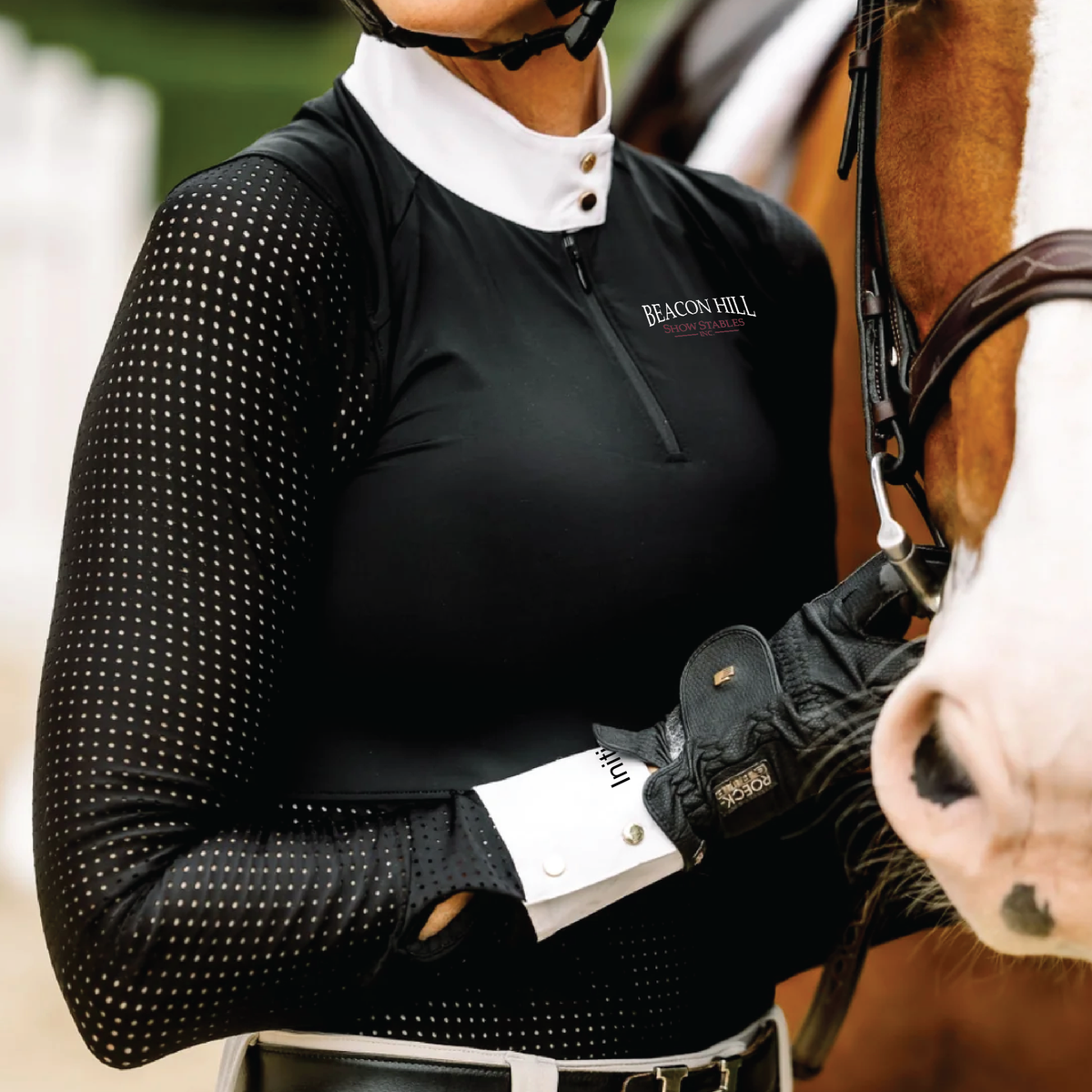 Beacon Hill Women's Euphoric Equestrian Kloud Long Sleeve Competition Top