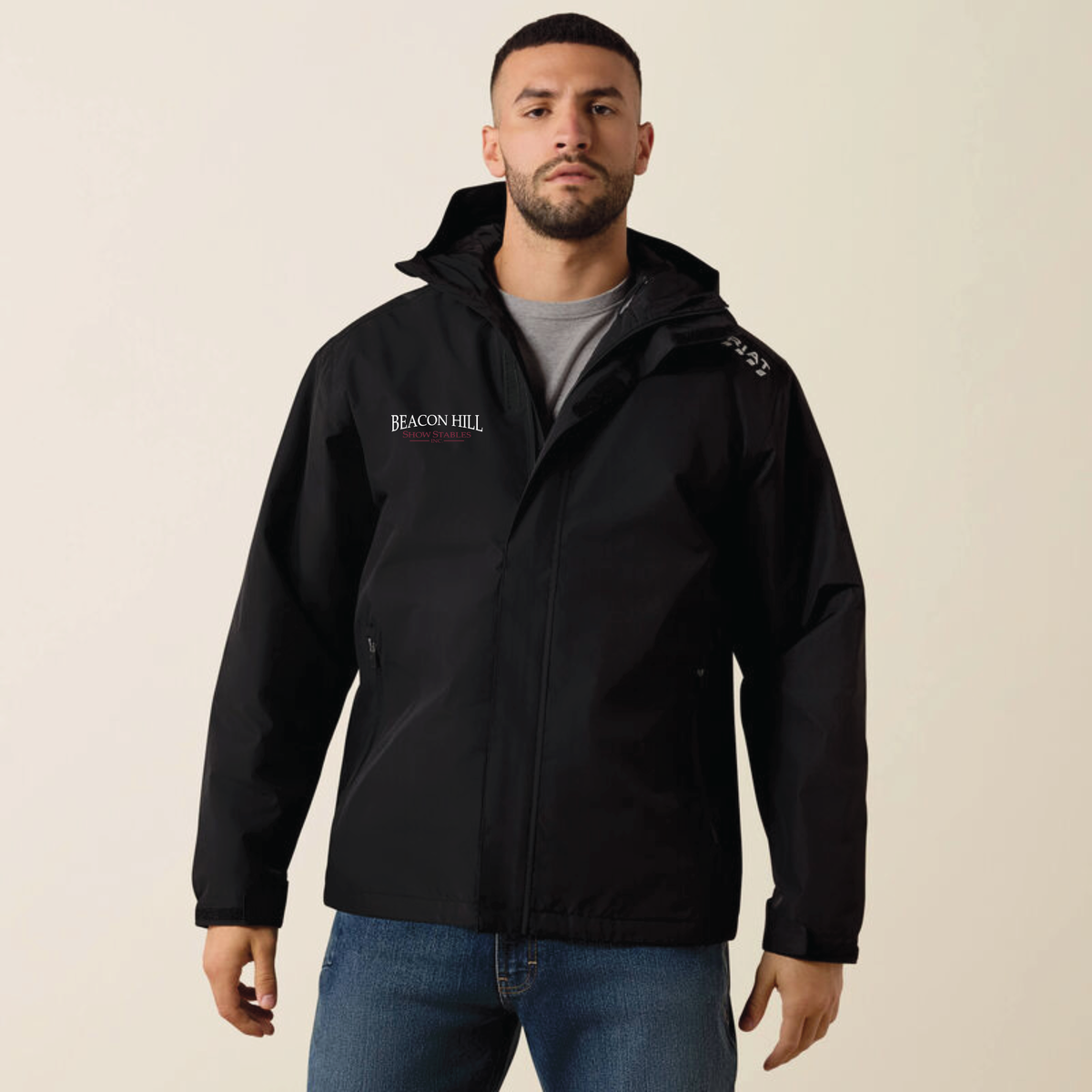 Beacon Hill Men's Ariat Rebar Stormshell Waterproof Insulated Jacket