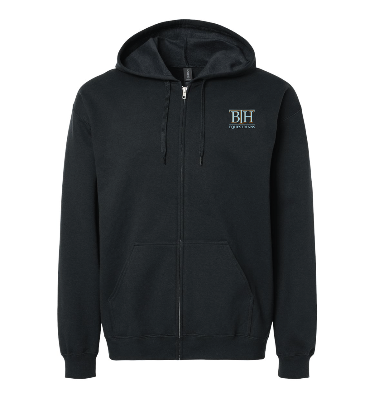 BTH Equestrians Unisex Softstyle Full-Zip Hooded Sweatshirt