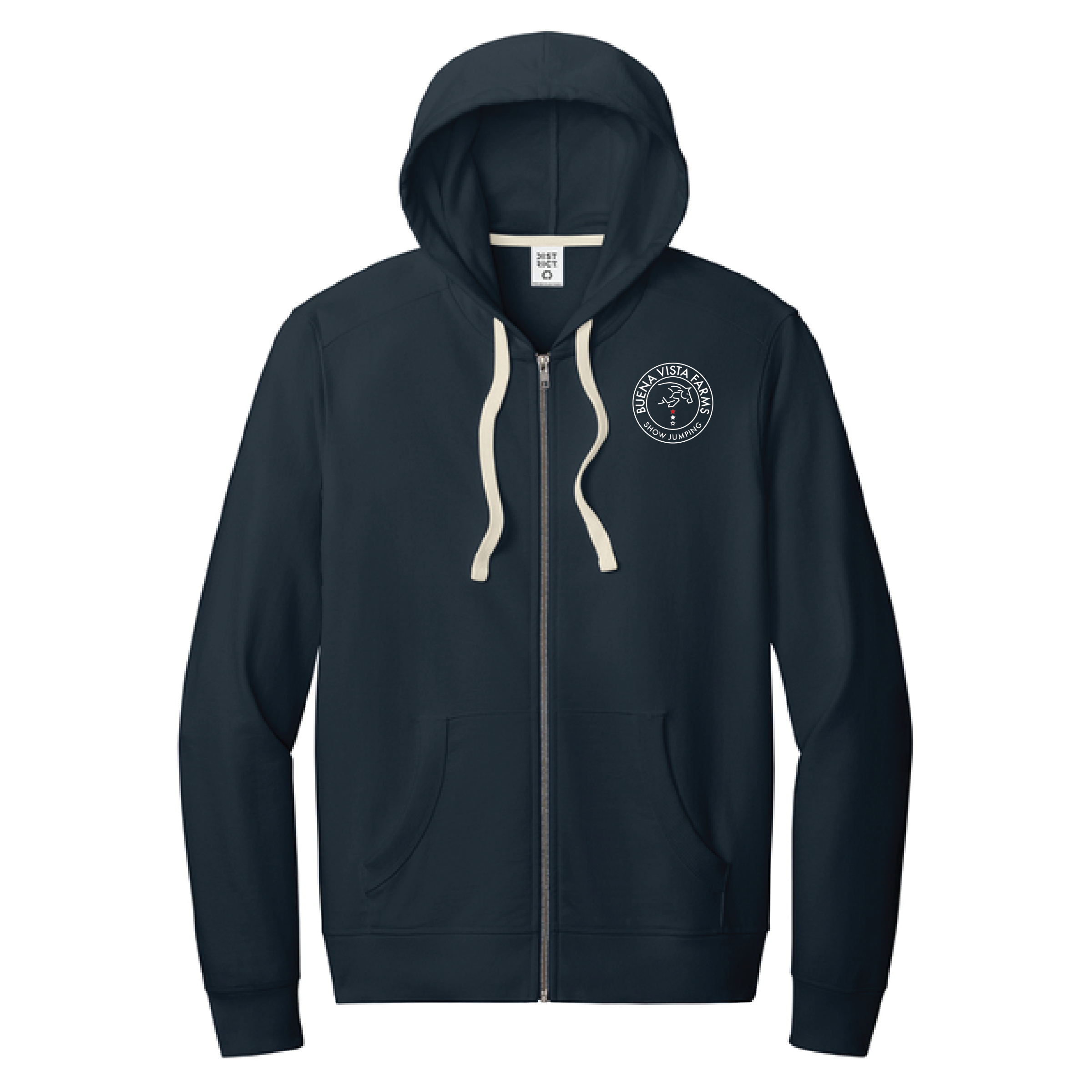 Buena Vista Men's District Full Zip Hoodie