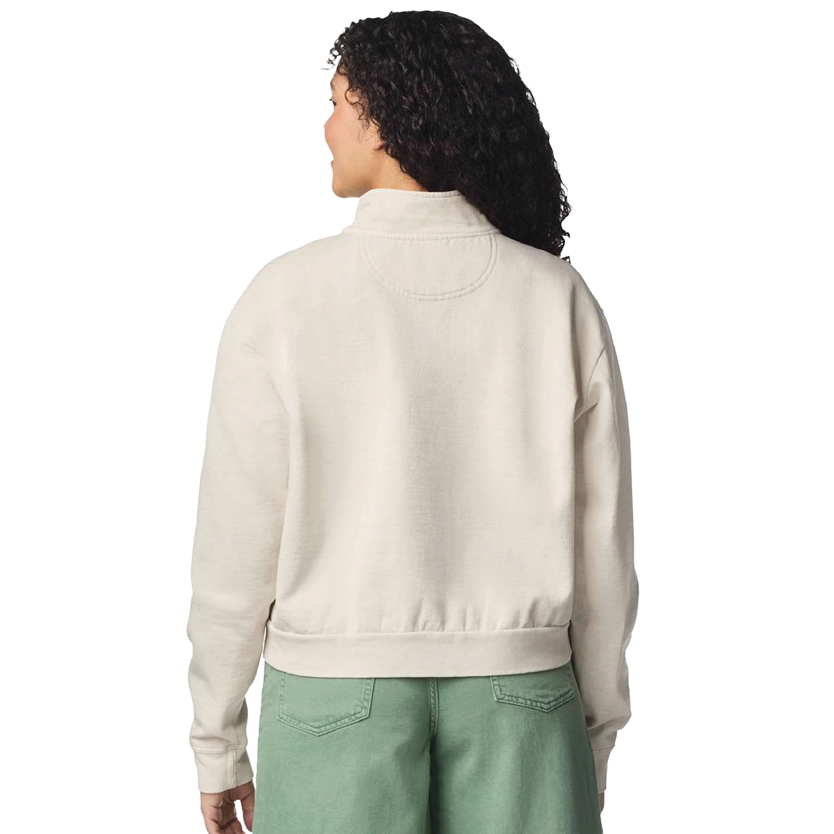 Blue Wood Farm Women's Comfort Colors Mid Length Quarter Zip