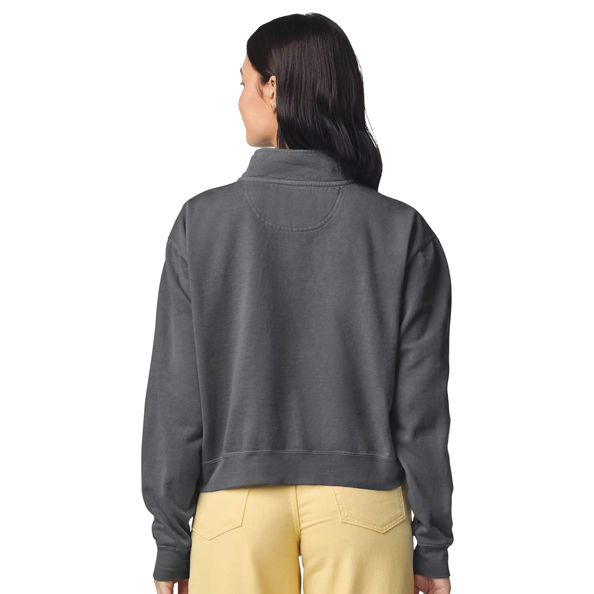 Blue Wood Farm Women's Comfort Colors Mid Length Quarter Zip