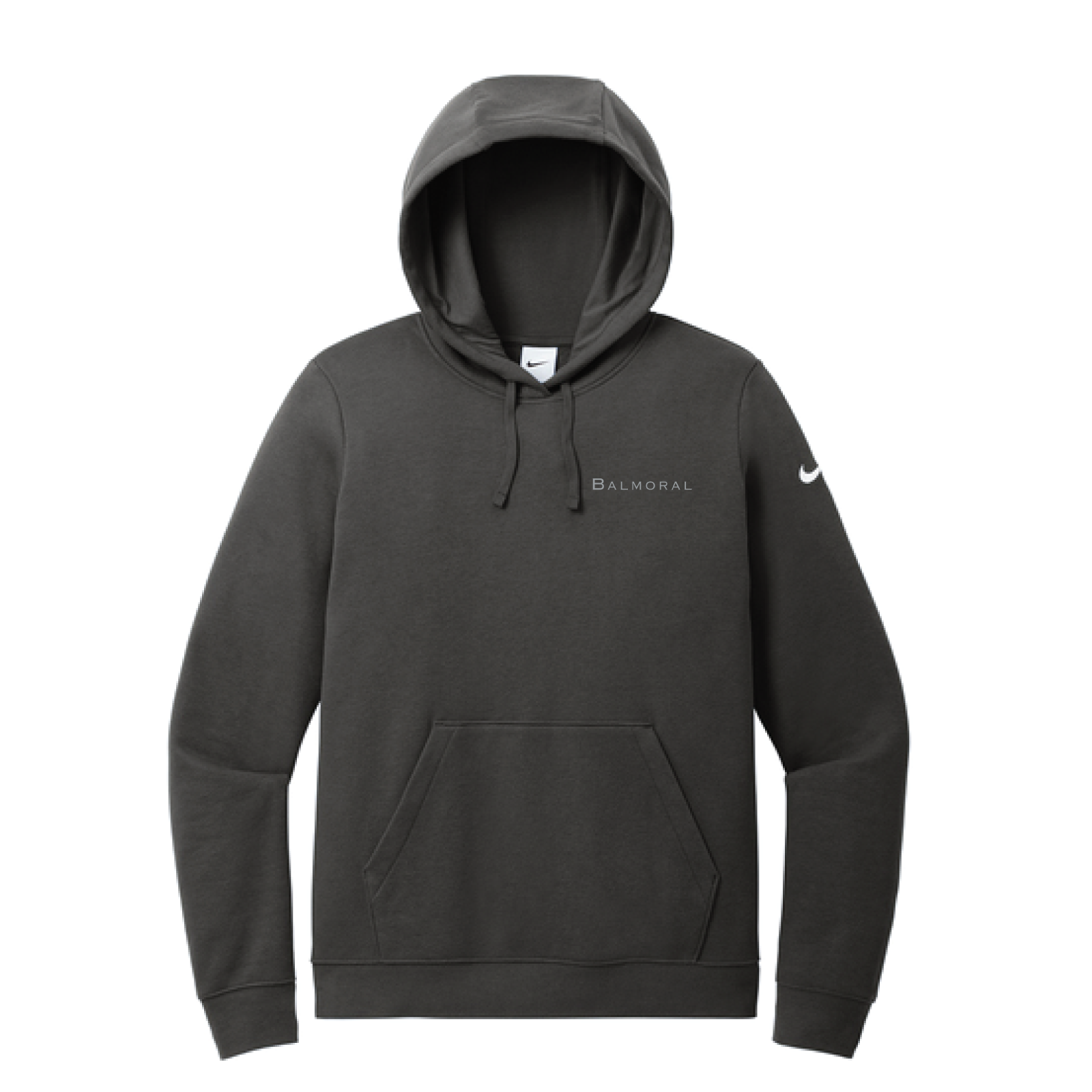 Balmoral Women's Nike Club Fleece Sleeve Swoosh Pullover Hooded Sweatshirt