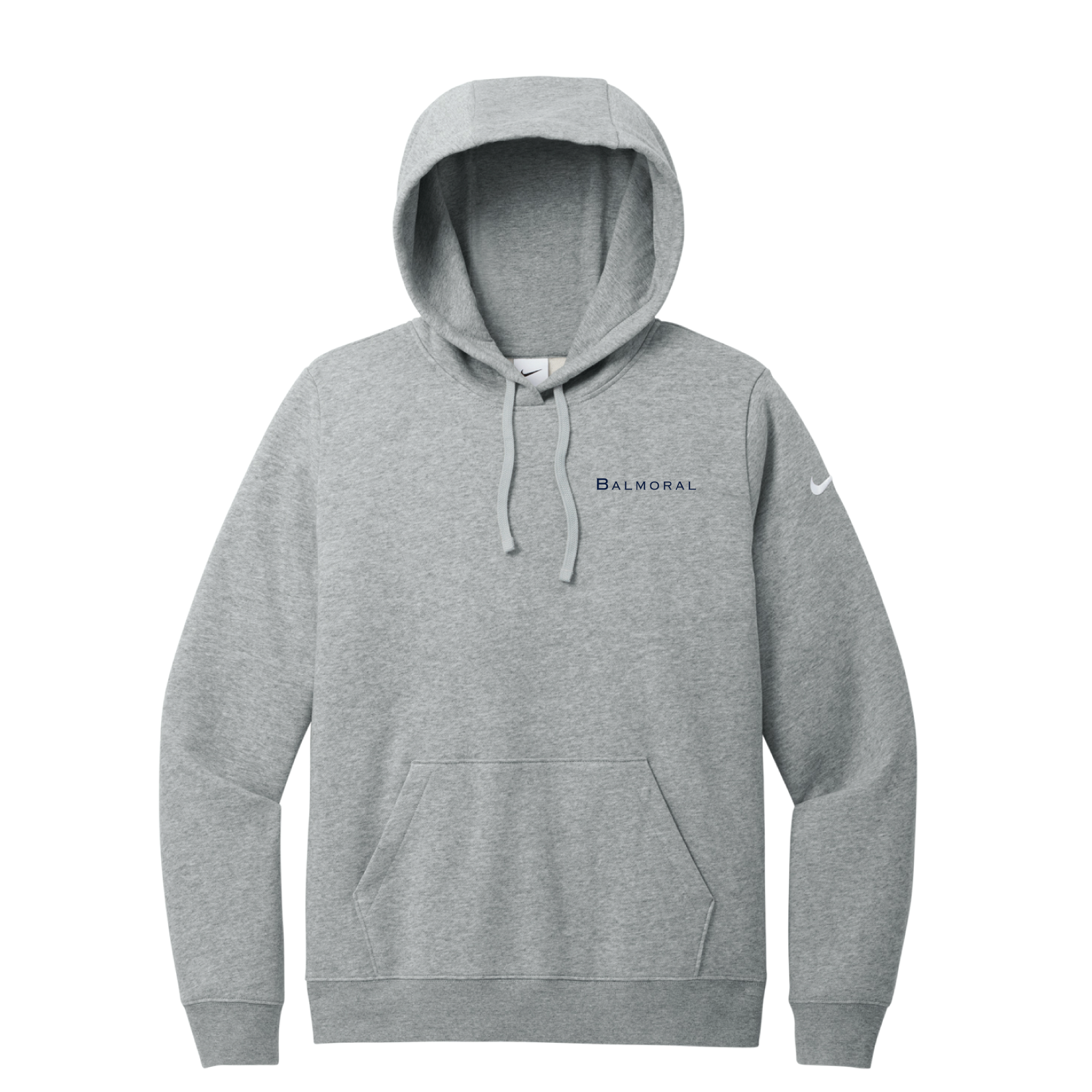 Balmoral Women's Nike Club Fleece Sleeve Swoosh Pullover Hooded Sweatshirt