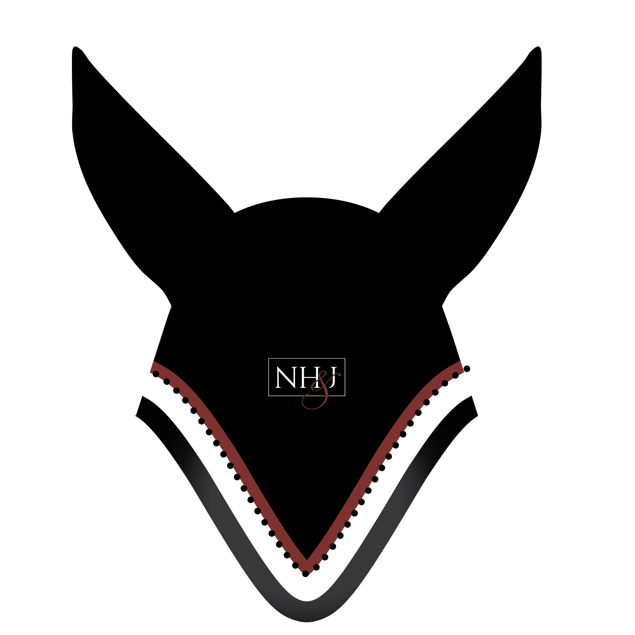 Noble Jumpers Talisman Tie-Down Jumping Bonnet WITH Rhinestones