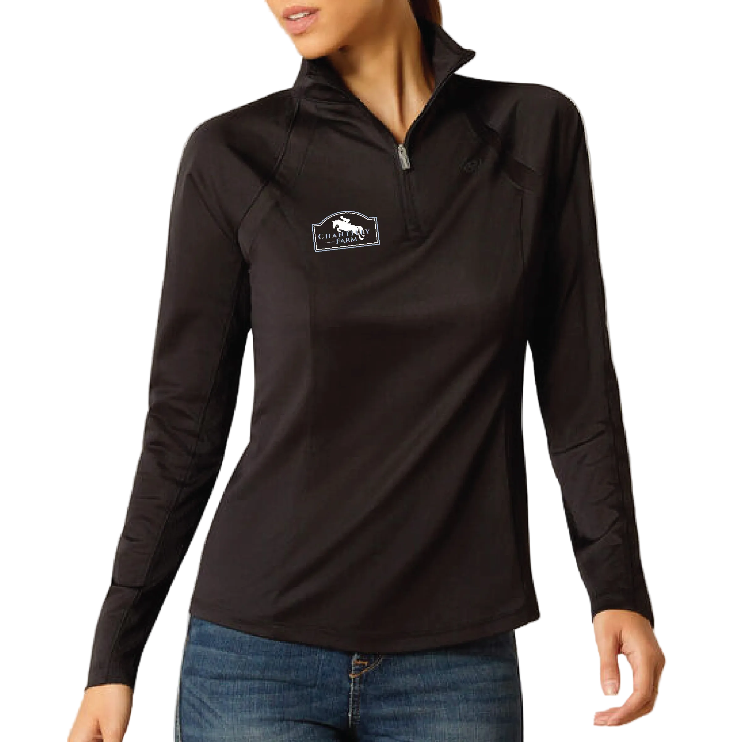 Chantilly Farm Women's Ariat Sunstopper 1/4 Zip Baselayer