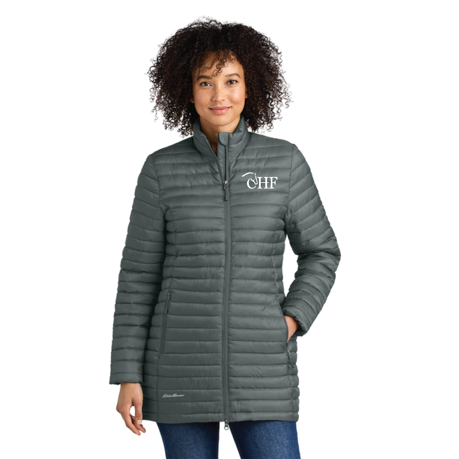 CHF Women's Eddie Bauer Packable Quilted Full-Zip Jacket
