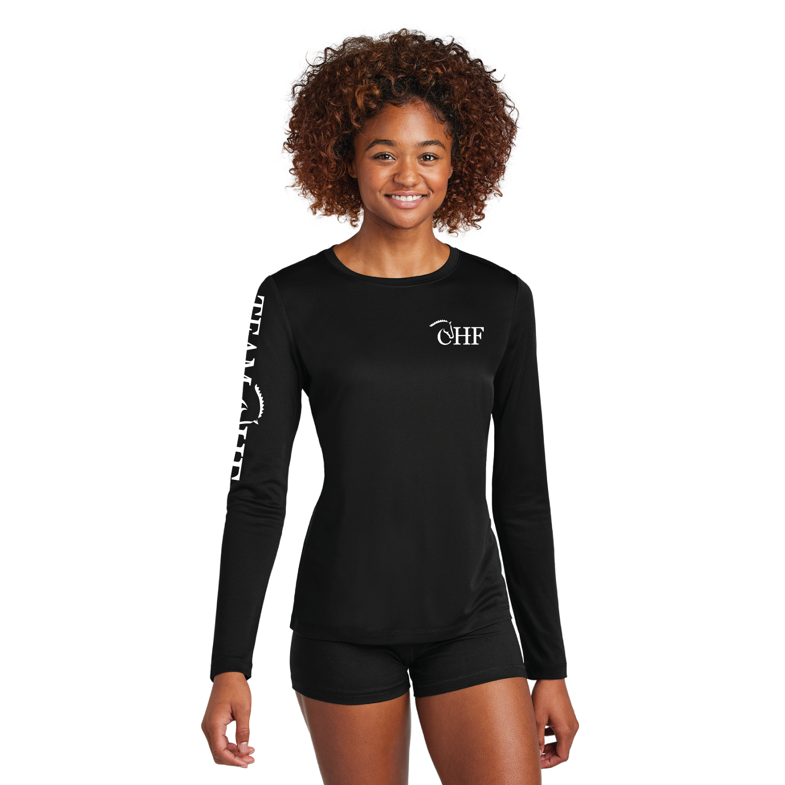 CHF Women's Sport-Tek Posi-UV Pro Long Sleeve